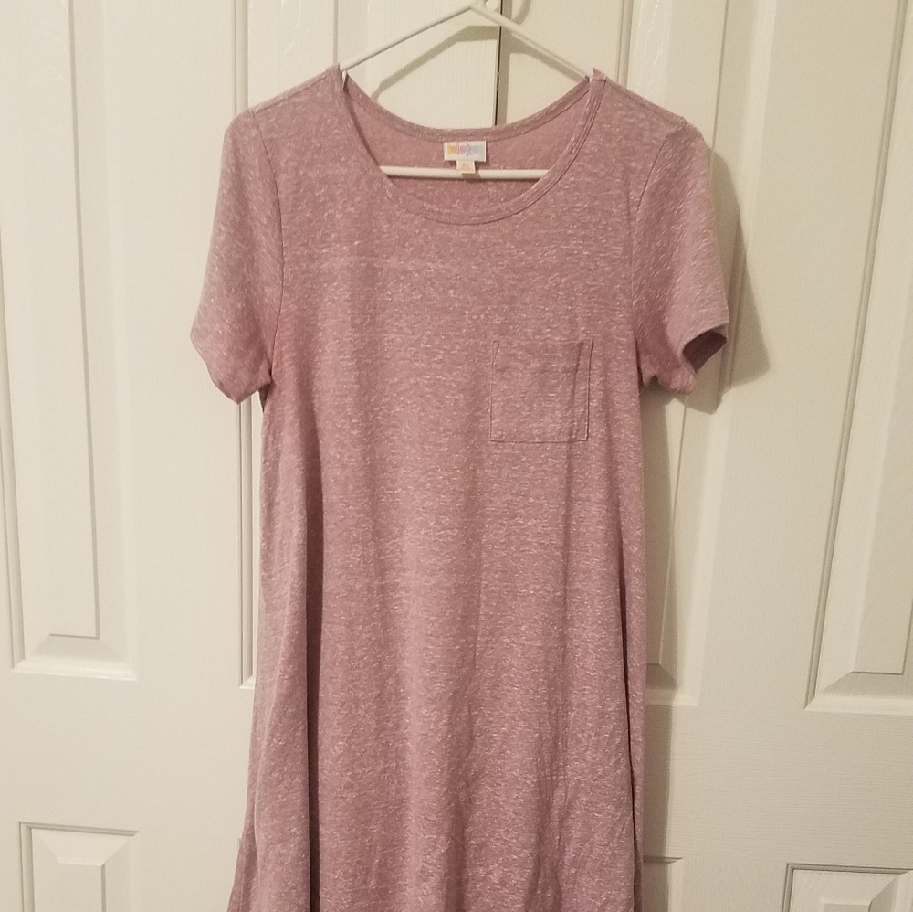 Pink Tshirt Swing Dress
